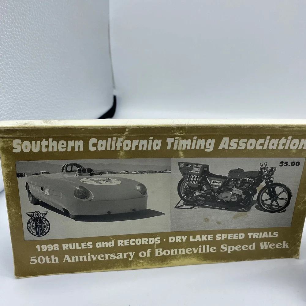 Southern Calif Timing Association Rule Books 1998 & 1993 & NHRA Rule 1997 Book